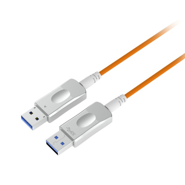 Pure Fiber 5Gbps USB 3.0 Active Optical Cable, USB 3.0 Type AM to AM