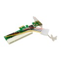 PCIe x1 to PCI Adapter Card with PEX8112 Chipset