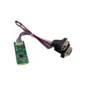 M.2 B+M Key to 2-port DB9 RS232 Serial Adapter