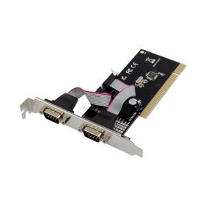 PCI 2-port DB9 RS232...