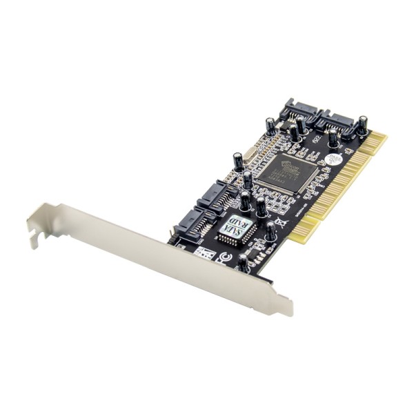 PCI 4-port SATA 150 1.5 Gbps RAID Expansion Card