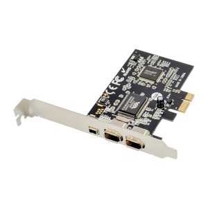 PCIe x1 3-port 1394A...