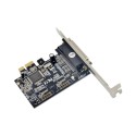 PCIe x1 MCS9901 1-port DB25 IEEE1284 Parallel Adapter Card - SPP/EPP/ECP