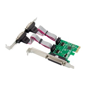 PCIe x1 2-port RS232...