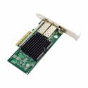 PCIe x8 Dual SFP+ Port 10GbE Network Card with Intel JL82599ES Chip