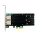 PCIe x8 2-port RJ45 Intel X550 Chipset 10GBASE-T Ethernet Network Card