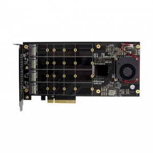 PCIe 3.0 x8 4-port M...