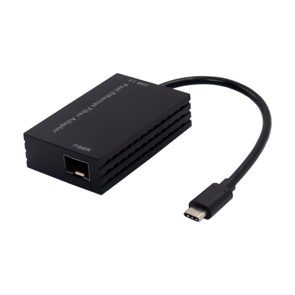 USB 2.0 Type-C to SFP Fast Ethernet Network Adapter