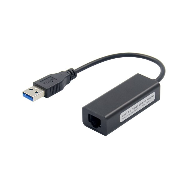 USB 3.0 Type A to RJ45 Gigabit Ethernet Network Adapter with Aluminum Shell