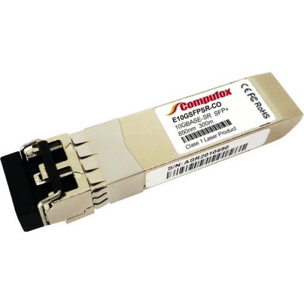 Intel E10GSFPSR Compatible 10GBASE-SR SFP+ Transceiver (MMF, 850nm, 300m, LC, DOM)