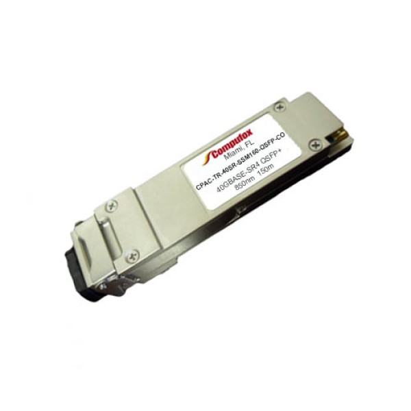 Check Point CPAC-TR-40SR-SSM160-QSFP Compatible 40GBase-SR4 QSFP+ Transceiver (MMF, 850nm, 150m, MTP/MPO, DOM)