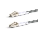 Armored Duplex OM2 50/125 Multimode Fiber Optic Patch Cable