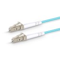 Armored Simplex OM4 50/125 Multimode Fiber Optic Patch Cable