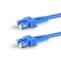 Armored Duplex OS1 9/125 Singlemode Fiber Optic Patch Cable