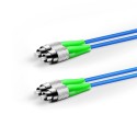 Armored Duplex OS1 9/125 Singlemode Fiber Optic Patch Cable