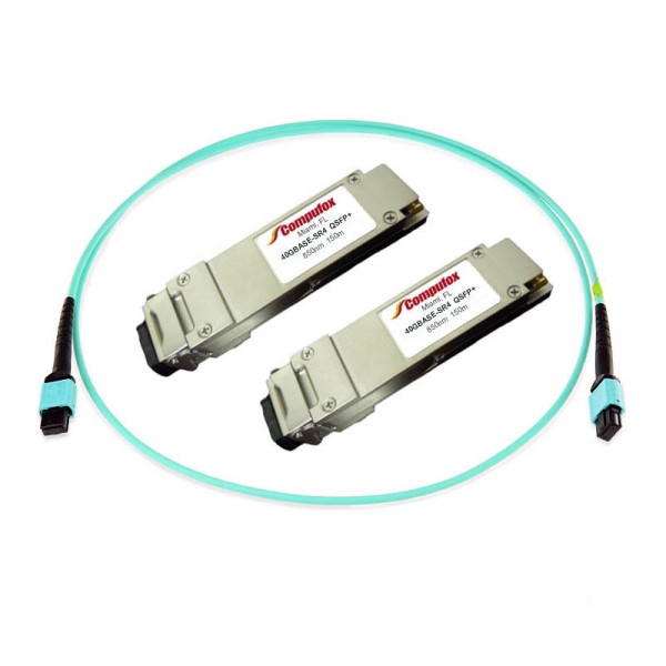 KIT-QSFP-QSFP-MPO - QSFP+ to QSFP+ 40GB with MPO Cable - KIT