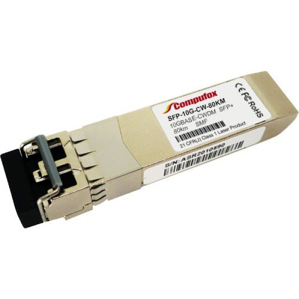 SFP-10G-CWDM-80KM - 10GBase-CWDM SFP+ Transceiver (SMF, 80km, LC, DOM)