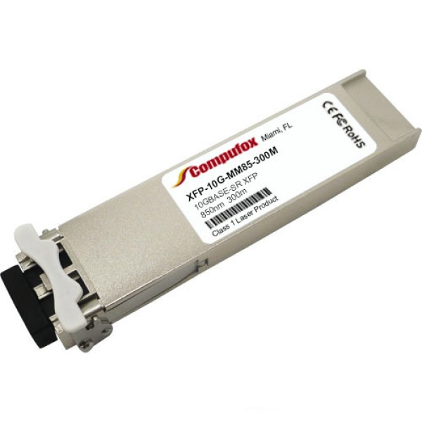 XFP-10G-MM85-300M - 10GBase-SR XFP Transceiver (MMF, 850nm, 300m, LC, DOM)