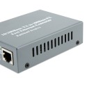 Single Fiber Fast Ethernet Standalone WDM / BiDi Fiber Media Converter, 1-port Fiber & 1-port RJ45, Tx:1550nm/Rx:1310nm, Singlemode, 40km