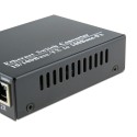 Single Fiber Fast Ethernet Standalone WDM / BiDi Fiber Media Converter, 1-port Fiber & 2-port RJ45, Tx:1310nm/Rx:1550nm, Singlemode, 20km