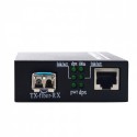 1-port FE SFP & 1-port 10/100Base-T RJ45, Fast Ethernet SFP Media Converter