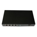 1-port FE SFP & 4-port 10/100Base-T RJ45, Fast Ethernet Switch / SFP Media Converter