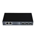 3-port FE SFP & 2-port 10/100Base-T RJ45, Fast Ethernet Switch / SFP Media Converter