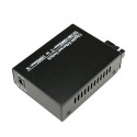 Single Fiber Gigabit Ethernet WDM / BiDi Fiber Media Converter, 1-port Fiber & 2-port RJ45, Tx:1310nm/Rx:1550nm, Singlemode, 40km