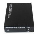1-port GE SFP & 2-port 10/100/1000Base-T RJ45, Gigabit Ethernet Switch / SFP Media Converter