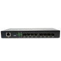 8-port GE SFP & 1-port 10/100/1000Base-T RJ45, Gigabit Ethernet Switch / SFP Media Converter